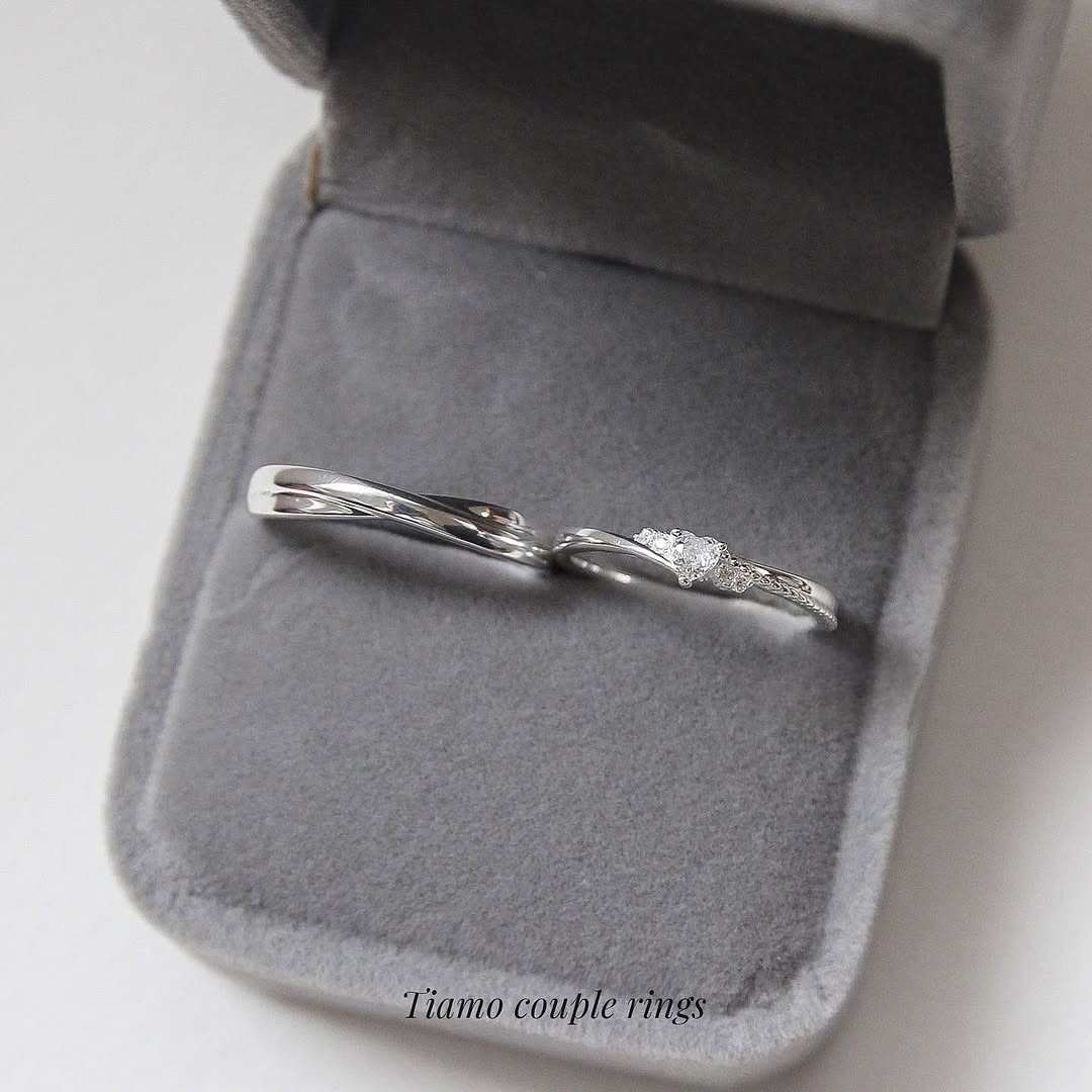 Trang sức Nhẫn Đôi (ND) Bạc 925 mã ND032 - DNJ Silver