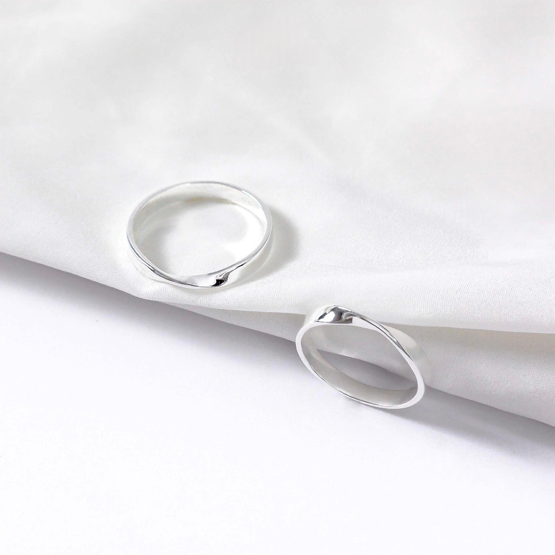 Trang sức Nhẫn Đôi (ND) Bạc 925 mã ND003 - DNJ Silver