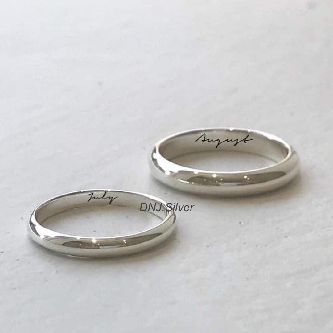 Trang sức Nhẫn Đôi (ND) Bạc 925 mã ND022 - DNJ Silver